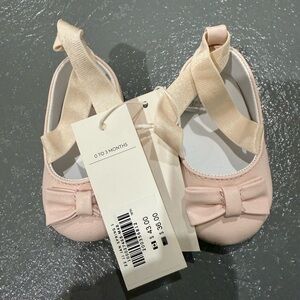 Janie & Jack Ballet Crib Shoe